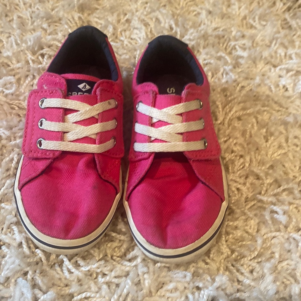 Sperry toddler girl shoes size 8